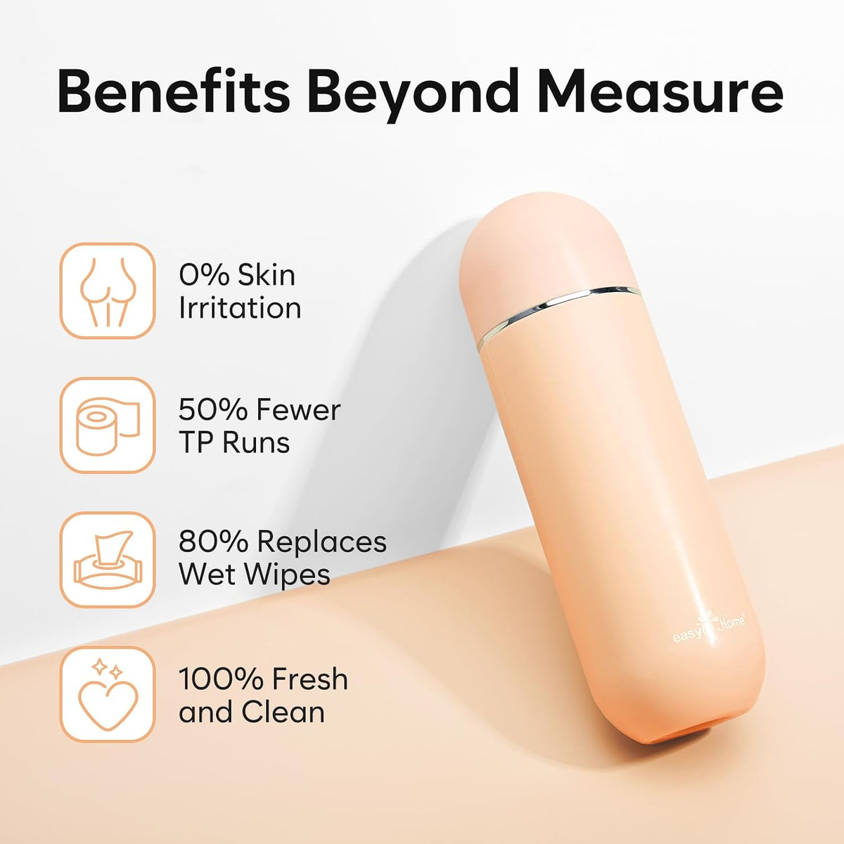 Portable Travel Bidet - Peri Bottle for Postpartum Care Brown