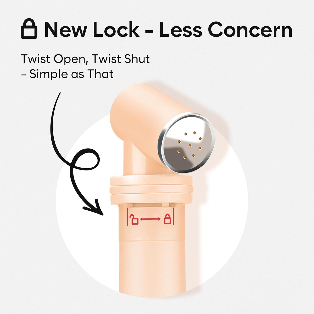 Portable Travel Bidet - Peri Bottle for Postpartum Care Brown