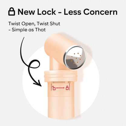 Portable Travel Bidet - Peri Bottle for Postpartum Care Brown